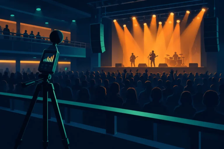 Festival geluidsmonitoring implementeren in 6 stappen