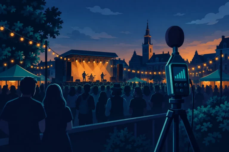 Zo voorkomt een festival sancties met meetdata