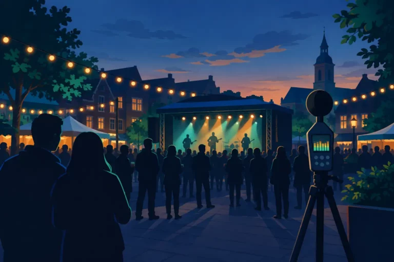 Geluidsoverlast evenement voorkomen met live inzicht