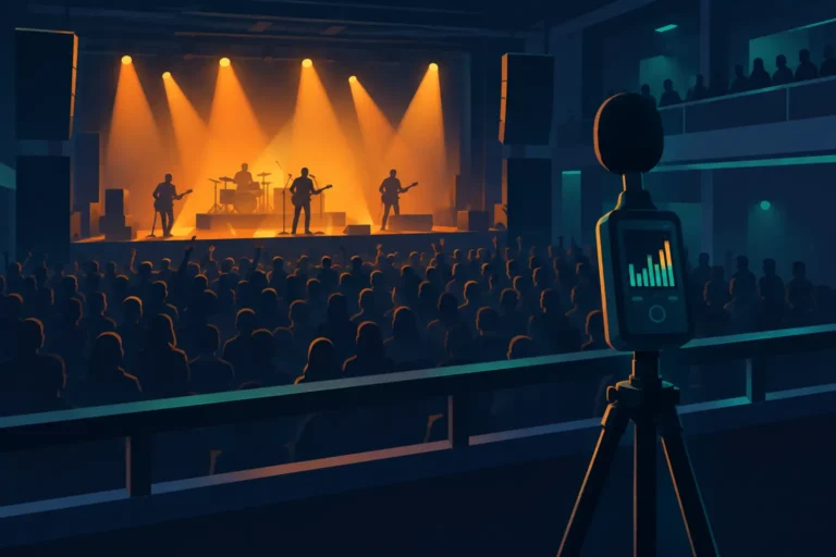 Real-time geluidsmonitoring voor evenementen